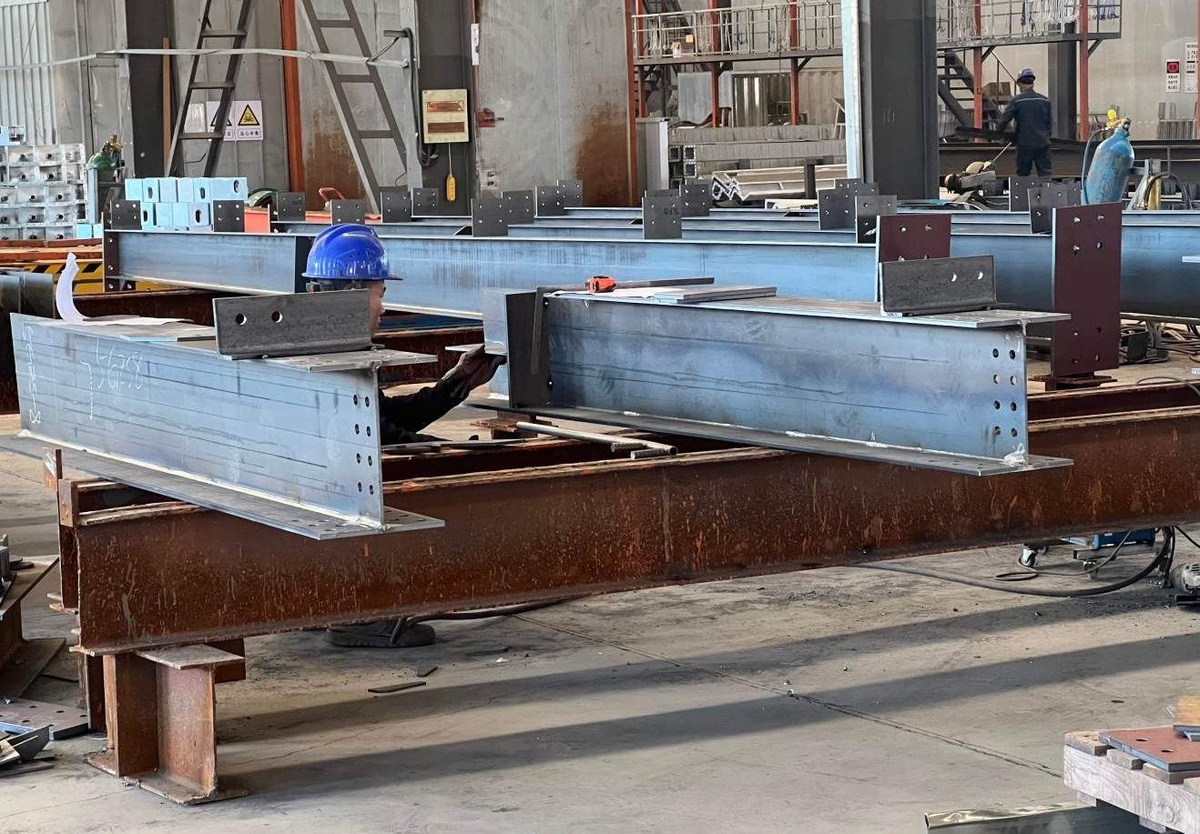 Quality Control Testing of Steel Structure Components for Buildings and Warehouses