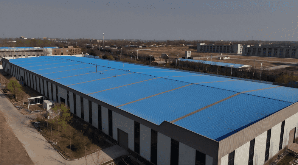 Lanjing Steel Structure Production Facility - Manufacturing Workshop