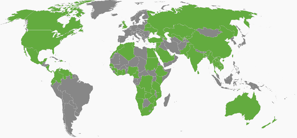 Global Steel Structure Building Clients - Worldwide Project Locations