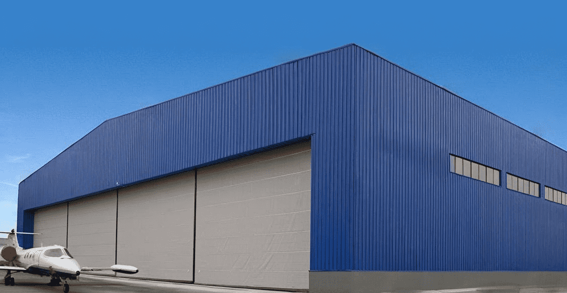 Lanjing Steel Structure's Custom Aircraft Hangar for French Client Sets Sail - Steel Structure News