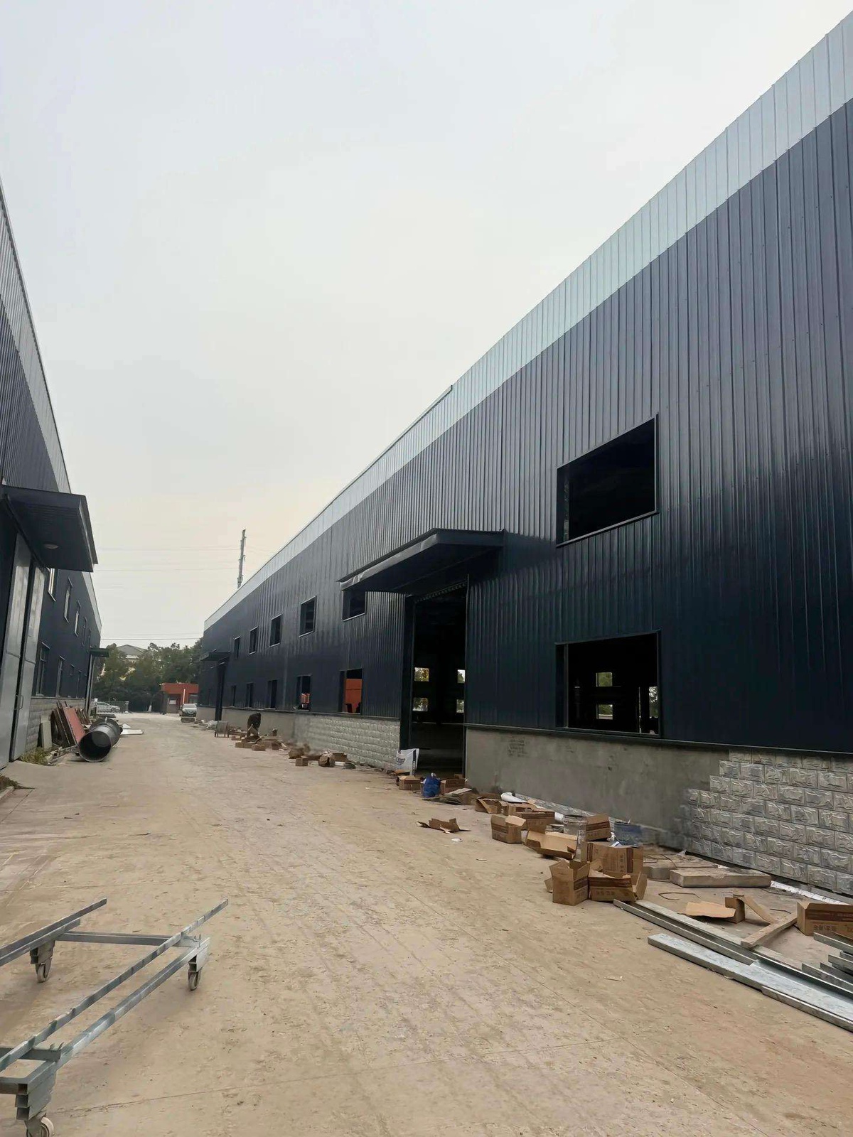 Henan Machinery Factory Supporting Warehouse - Steel structure project image 5