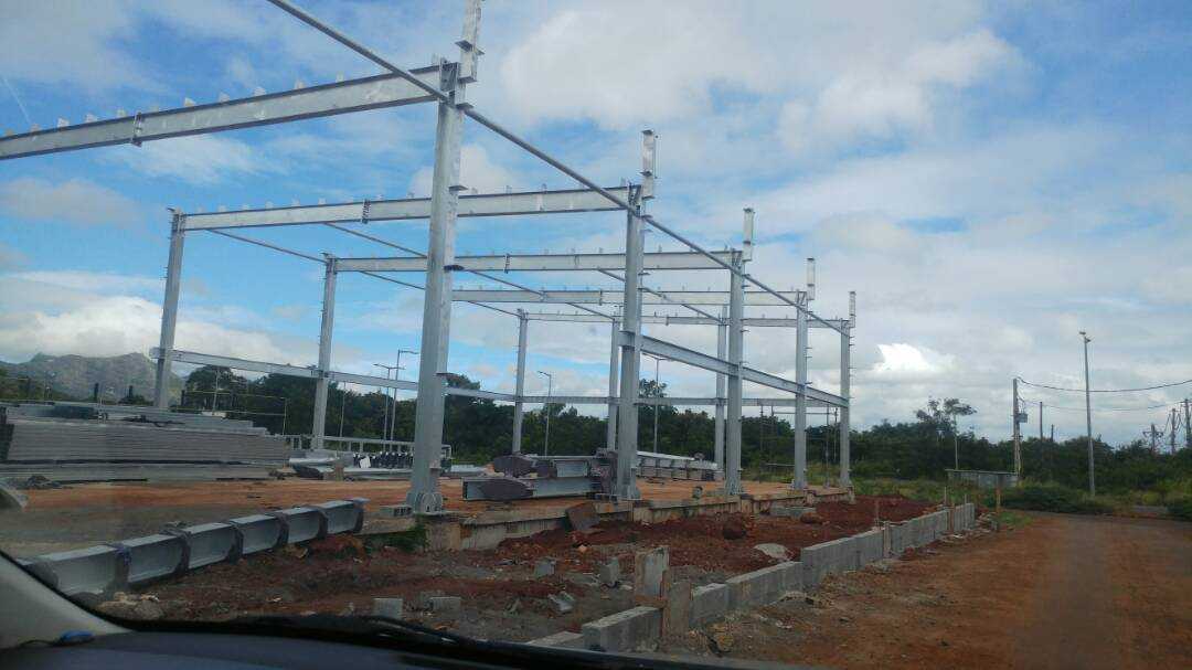 Mauritius Two-Story Commercial Complex - Steel structure project image 7