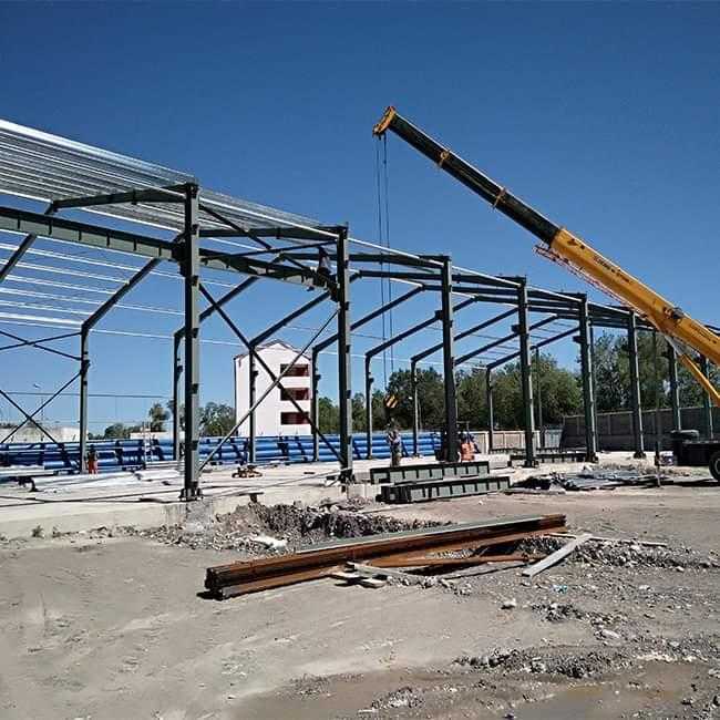 Nigeria Logistics Warehouse - Steel structure project image 2
