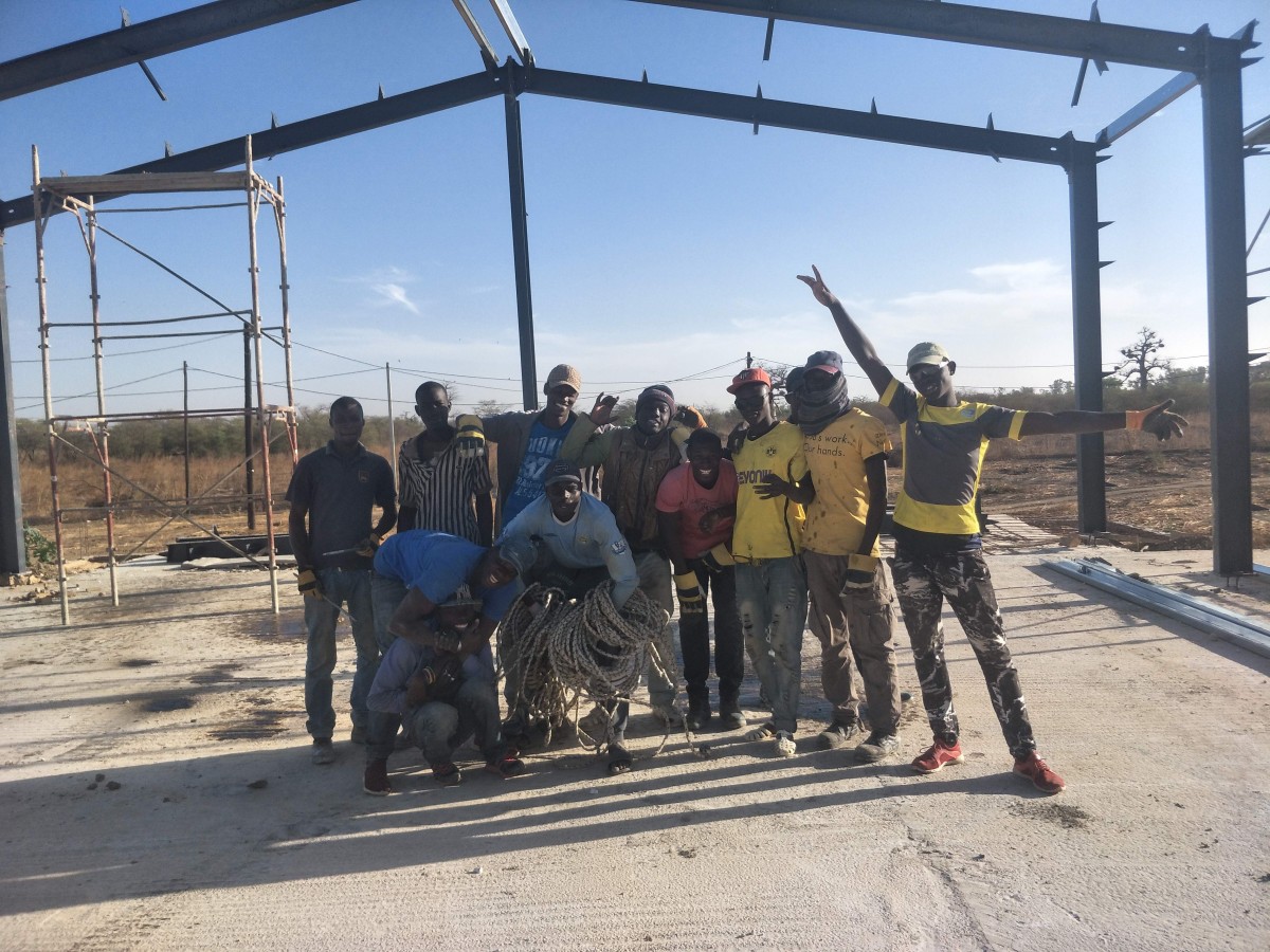 Senegal 800m² Poultry House Complex - Steel structure project image 5