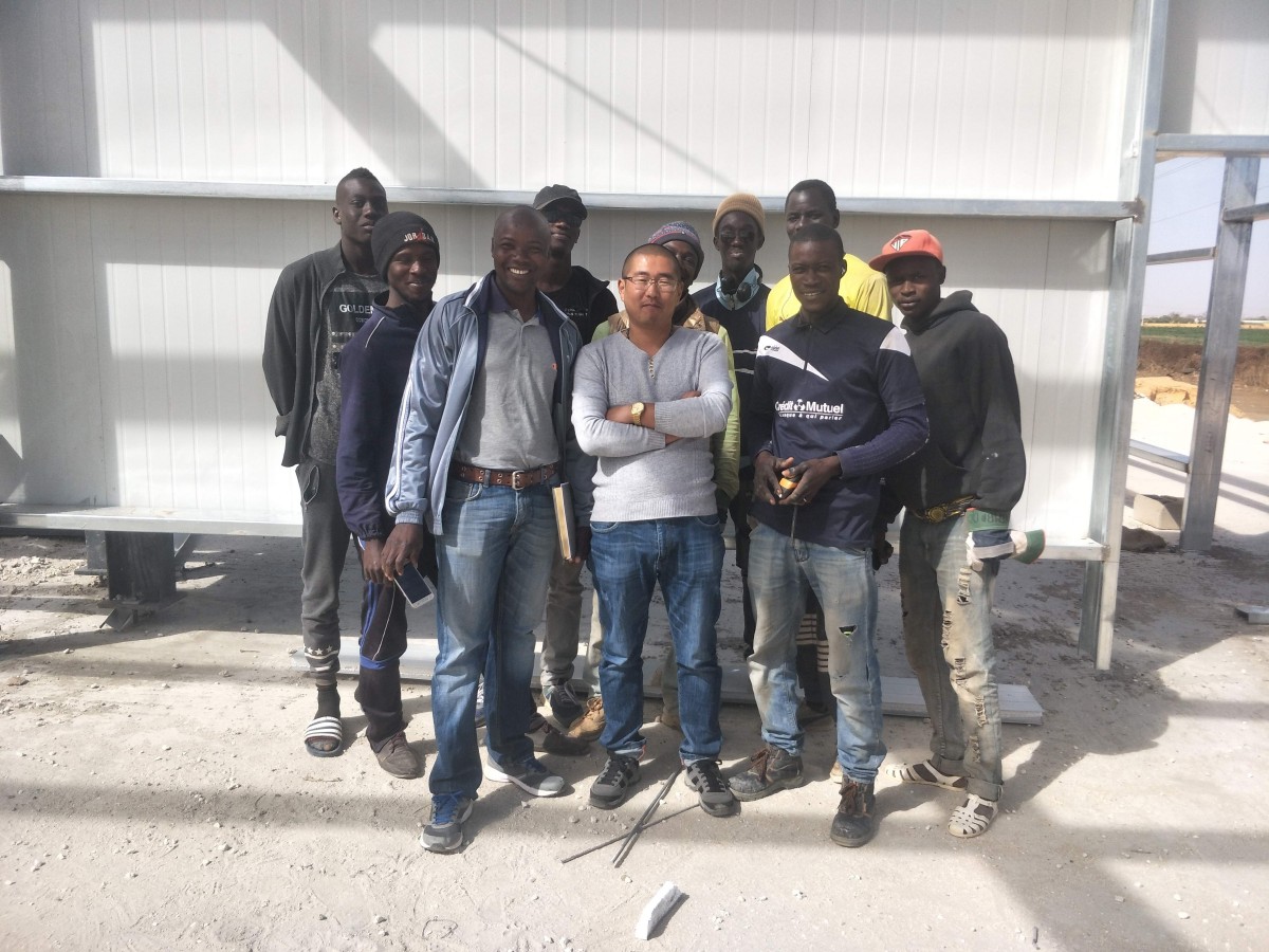 Senegal 800m² Poultry House Complex - Steel structure project image 6