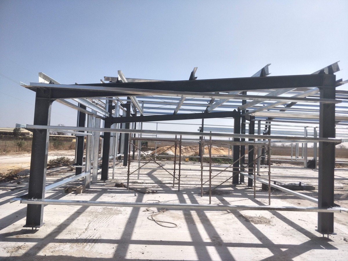 Senegal 800m² Poultry House Complex - Steel structure project image 3