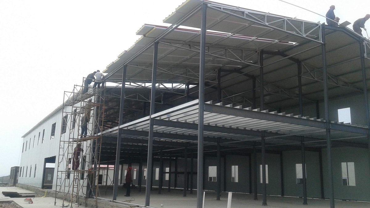 Shandong Multi-Story Steel Structure Dormitory - Steel structure project image 3